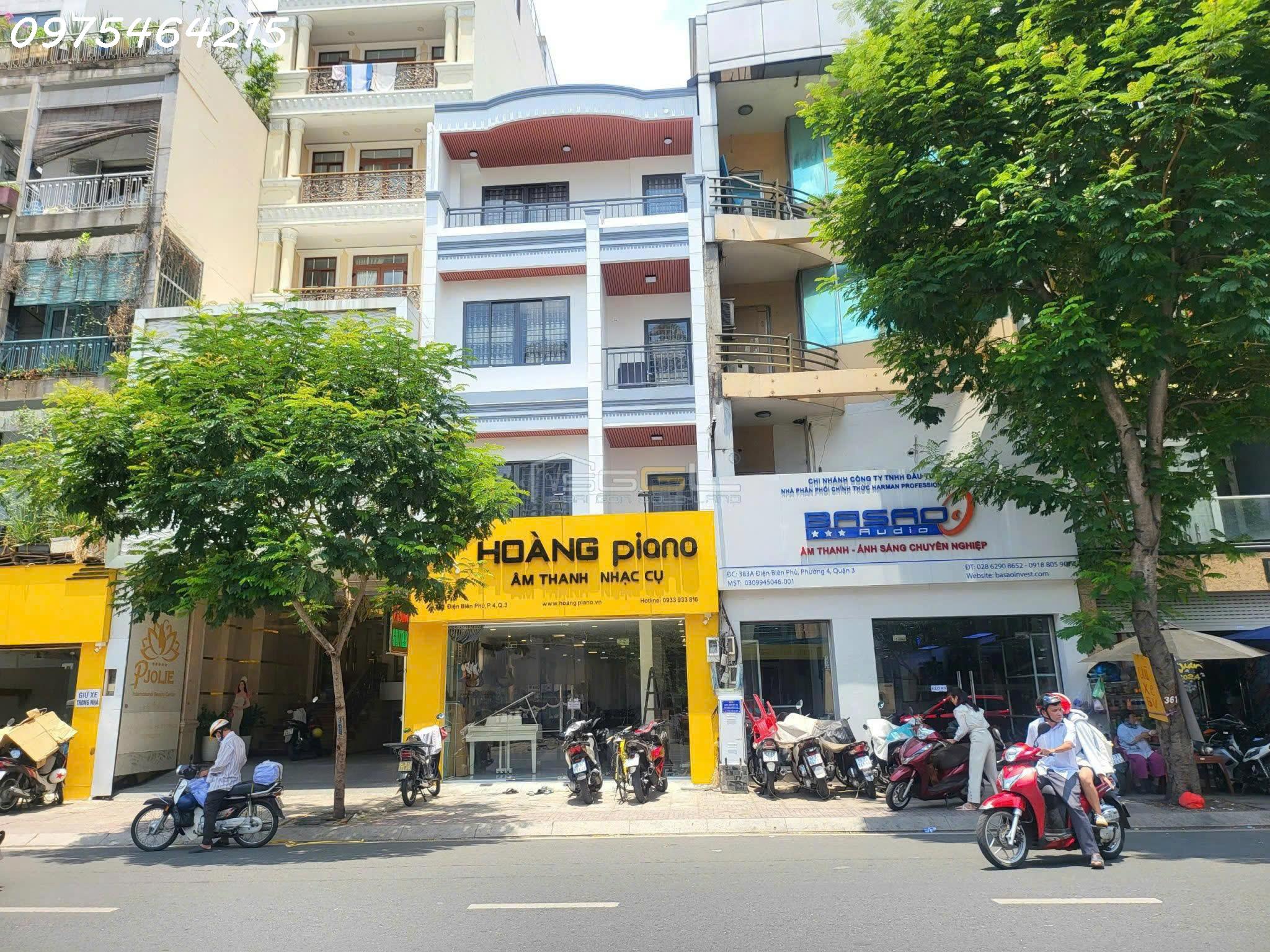 VIP – BÁN NHÀ MẶT TIỀN 381 ĐIỆN BIÊN PHỦ, P.4, QUẬN 3 - Ảnh chính