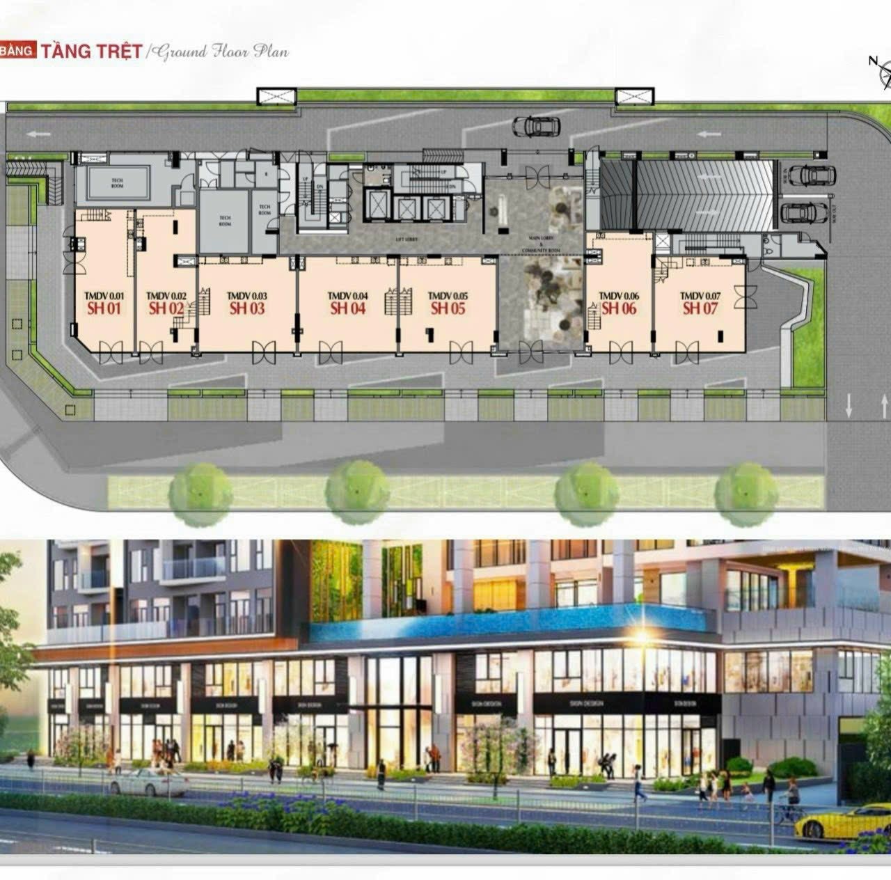 BÁN SHOPHOUSE GÓC 2 MẶT TIỀN ĐƯỜNG NGUYỄN LƯƠNG BẰNG , 266M2, LS 0%, MUA TT CDT. SHOP MỚI TINH - Ảnh 4