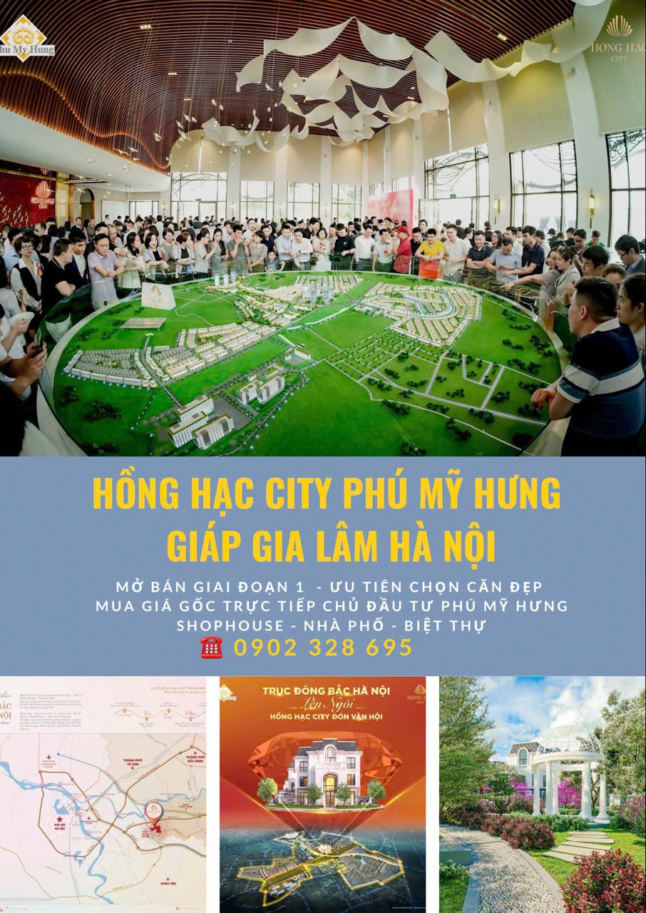CẬP NHẬT GIỎ HÀNG ĐẸP NHẤT PHÂN KHU HỒNG PHÁT TẠI HỒNG HẠC PHÚ MỸ HƯNG - Ảnh chính