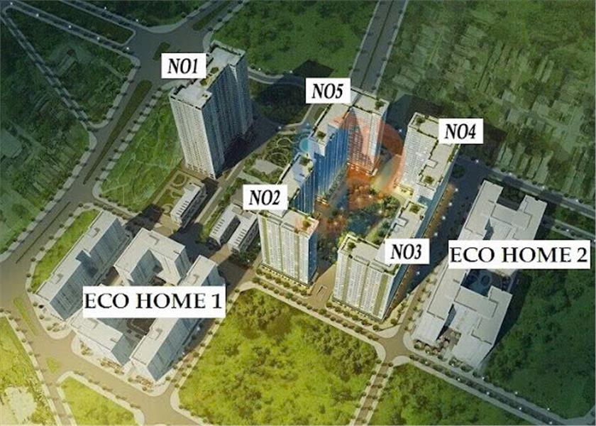 CĂN HỘ ECOHOME ĐẸP - GIÁ TỐT - Vị Trí Đắc Địa Tại Phường Đông Ngạc, Quận Bắc Từ Liêm, Hà Nội - Ảnh chính
