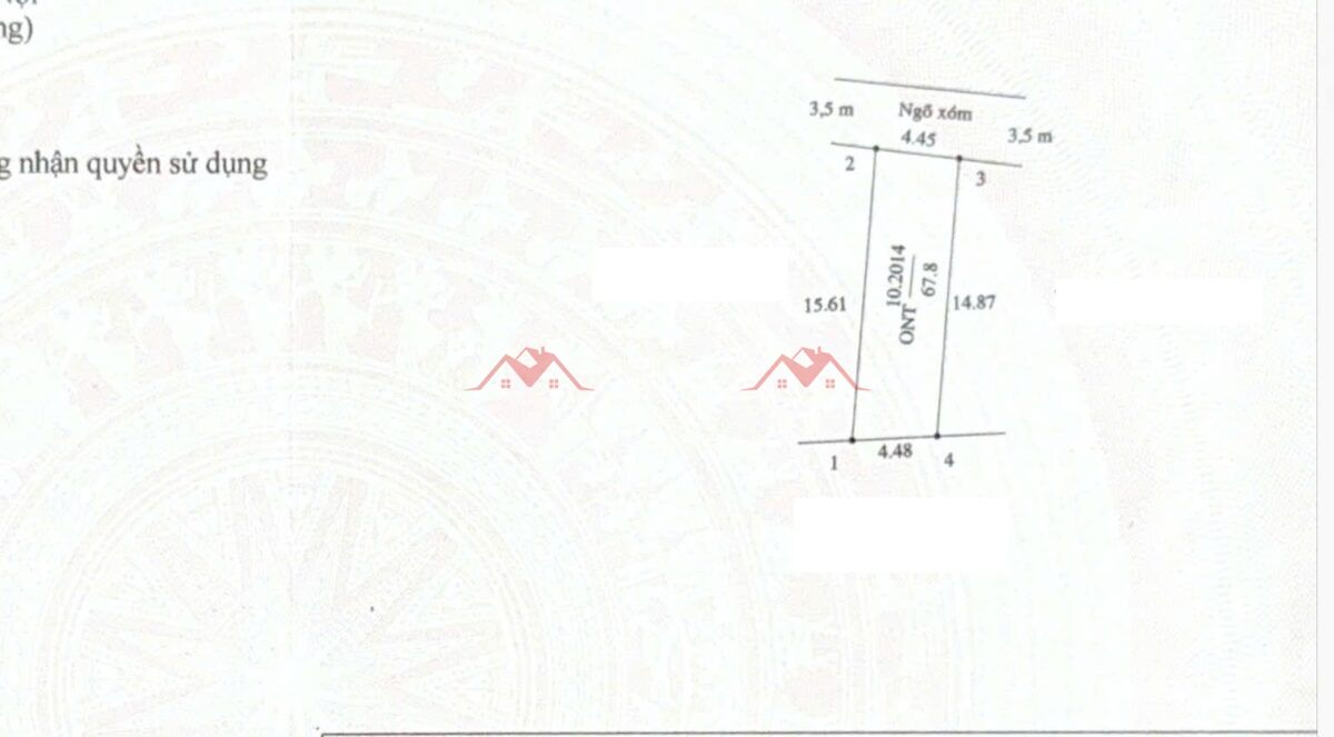 CHÍNH CHỦ BÁN LÔ ĐẤT 67,8M TẠI LAM ĐIÊN-CHƯƠNG MỸ-HÀ NỘI - Ảnh 4