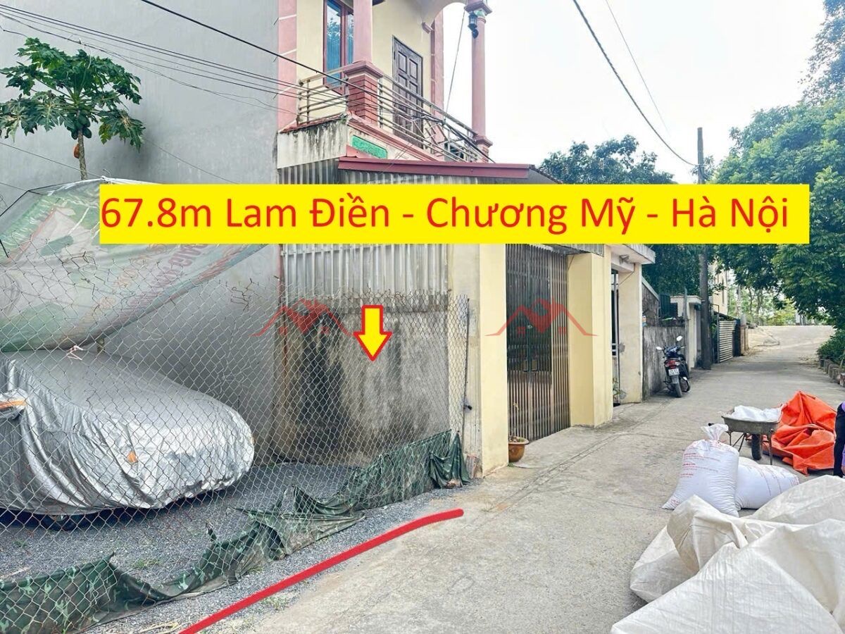 CHÍNH CHỦ BÁN LÔ ĐẤT 67,8M TẠI LAM ĐIÊN-CHƯƠNG MỸ-HÀ NỘI - Ảnh chính