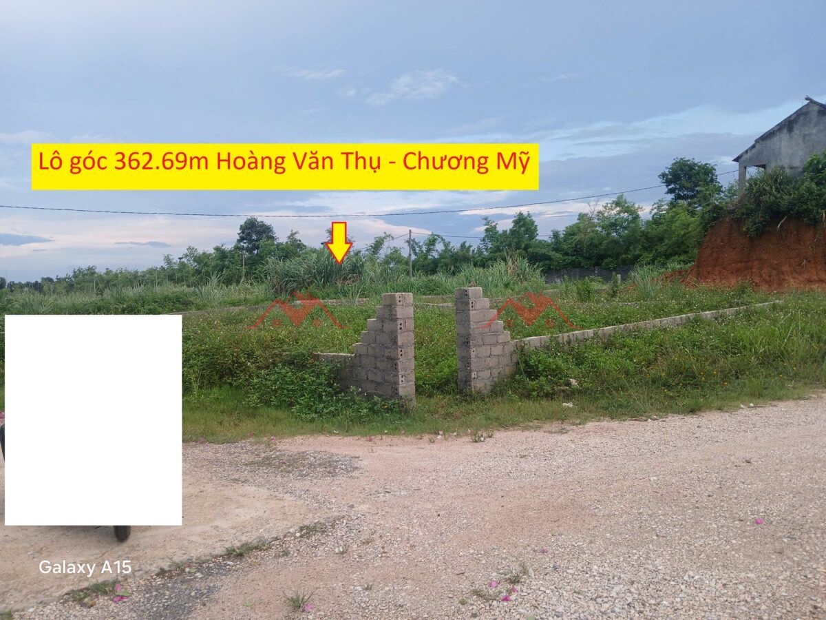 CHÍNH CHỦ BÁN LÔ ĐẤT 362,69M HOÀNG VĂN THỤ-CHƯƠNG MỸ-HÀ NỘI - Ảnh chính