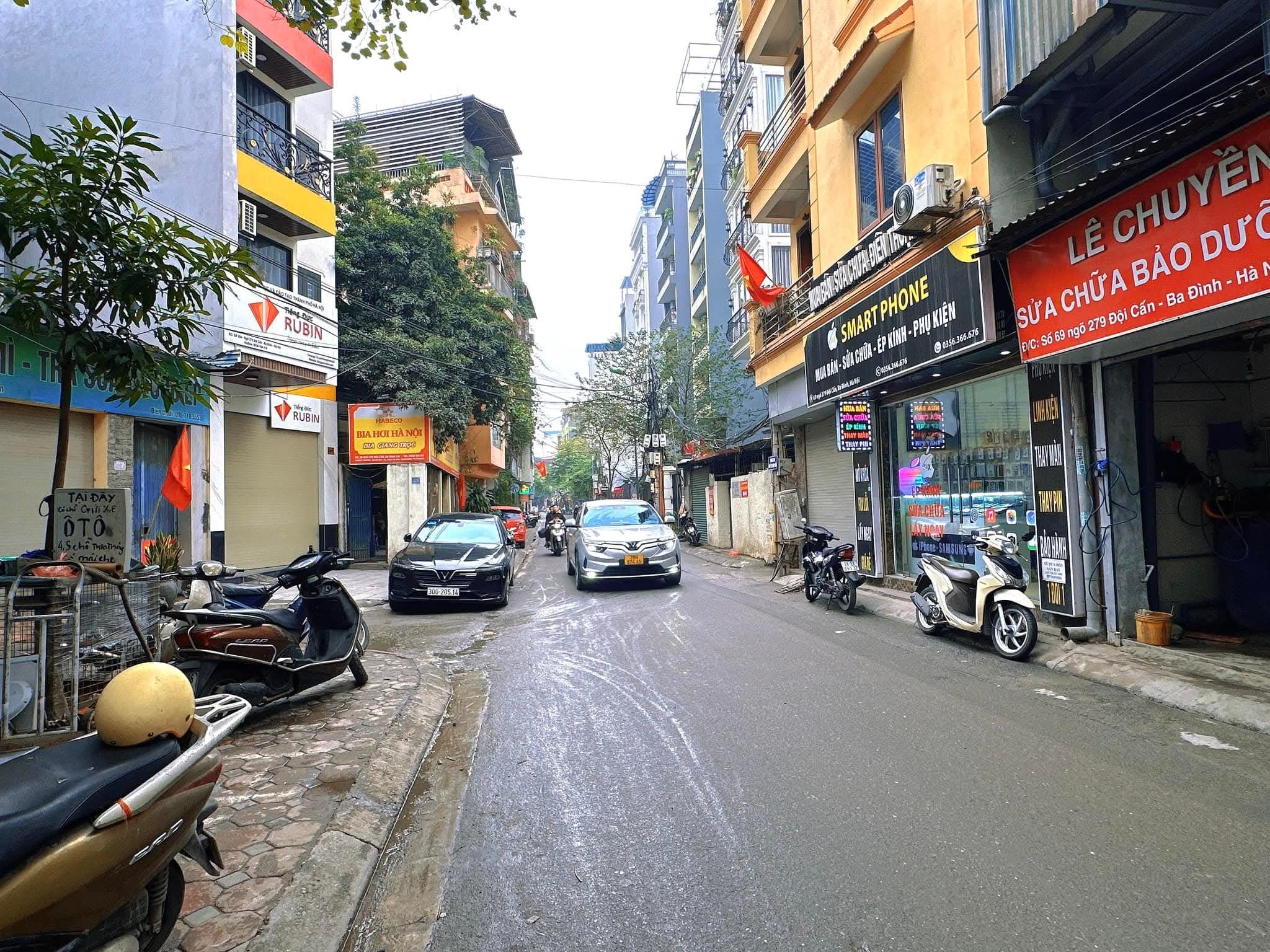 BÁN NHÀ NGÕ 279 ĐỘI CẤN BA ĐÌNH - VỊ TRÍ ĐẸP Ô TÔ TRÁNH KINH DOANH - DT 111M2 GIÁ 52 TỶ - Ảnh 1