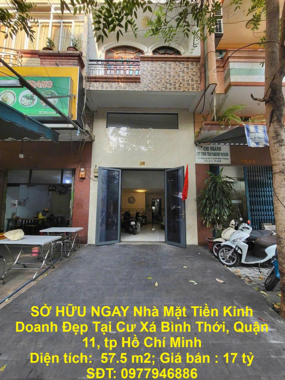 SỞ HỮU NGAY Nhà Mặt Tiền Kinh Doanh Đẹp Tại Cư Xá Bình Thới, Quận 11, tp Hồ Chí Minh - Ảnh chính