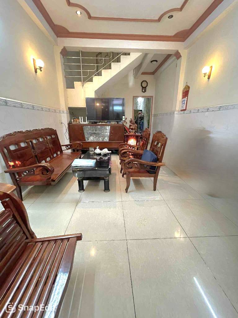 NHÀ 2 TẦNG - QUẬN 6 - HẺM XE HƠI - VÒNG XOAY PHÚ LÂM - 47M2 - HƠN 5 TỈ - Ảnh chính