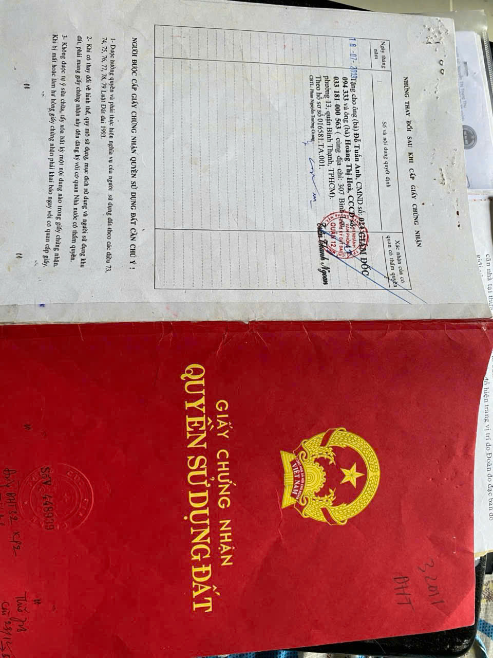 CẦN BÁN 2 CĂN NHÀ  phường Tân Hưng Thuận, quận 12. Tp HCM - Ảnh 4