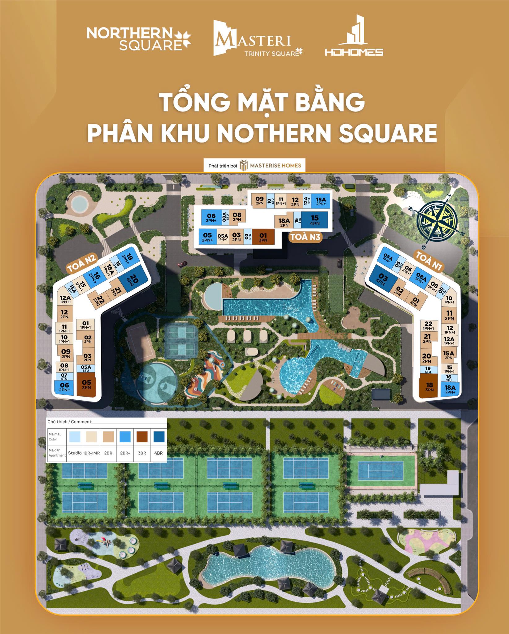 Bán Chung cư Trinity Square - Masteri - Vinhomes Ocean Park2 - Ảnh 2