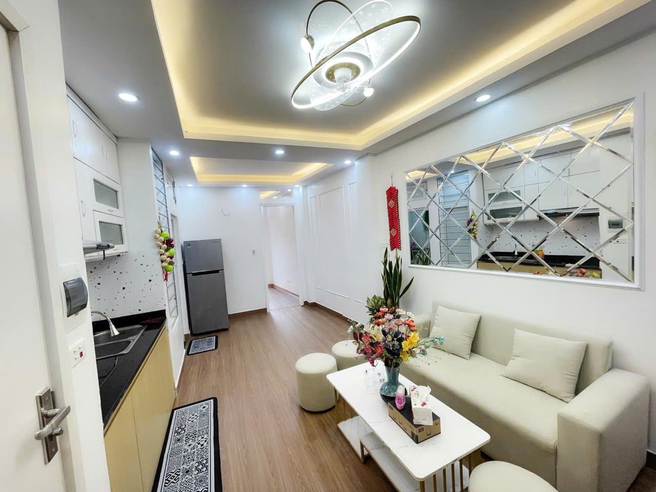 Bán căn hộ CCMN ngõ 1 Thiên Hiền Mỹ - Đình - Nam Từ Liêm 50m, 2 ngủ full đồ giá 1.9 tỷ - Ảnh chính