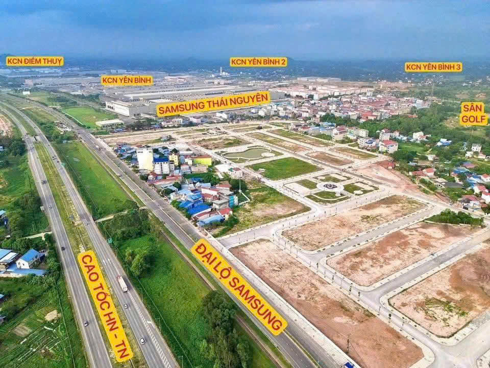 ĐẤT NỀN GIÁ RẺ, NGAY MẶT ĐƯỜNG 15m tại dự án Yên Bình K Town cạnh SAMSUNG THÁI NGUYÊN - Ảnh 4