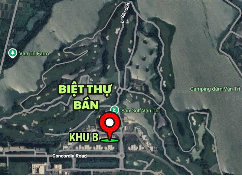 BÁN BIỆT THỰ SÂN GOLF VÂN TRÌ – KHU D  SIÊU VIP - GIÁ 220 TỶ - Ảnh 1