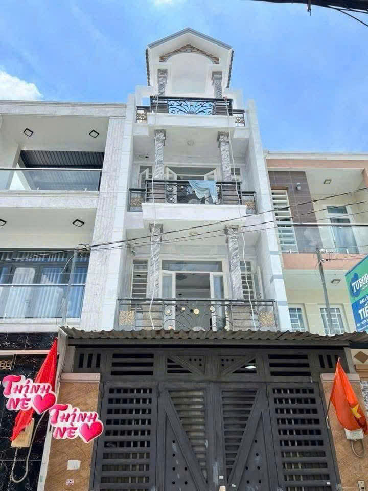 MẶT TIỀN 4 TẦNG- ĐƯỜNG SỐ 10 - LÊ VĂN QUỚI-BÌNH TÂN GIÁP TÂN PHÚ- 5PN( 4 x 16) 65M2, 6.5 Tỷ THƯƠNG - Ảnh chính