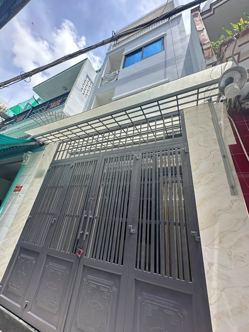 Nhà mới 3 lầu 4.1x13m HXH Hưng Phú P10Q8 - Ảnh 1