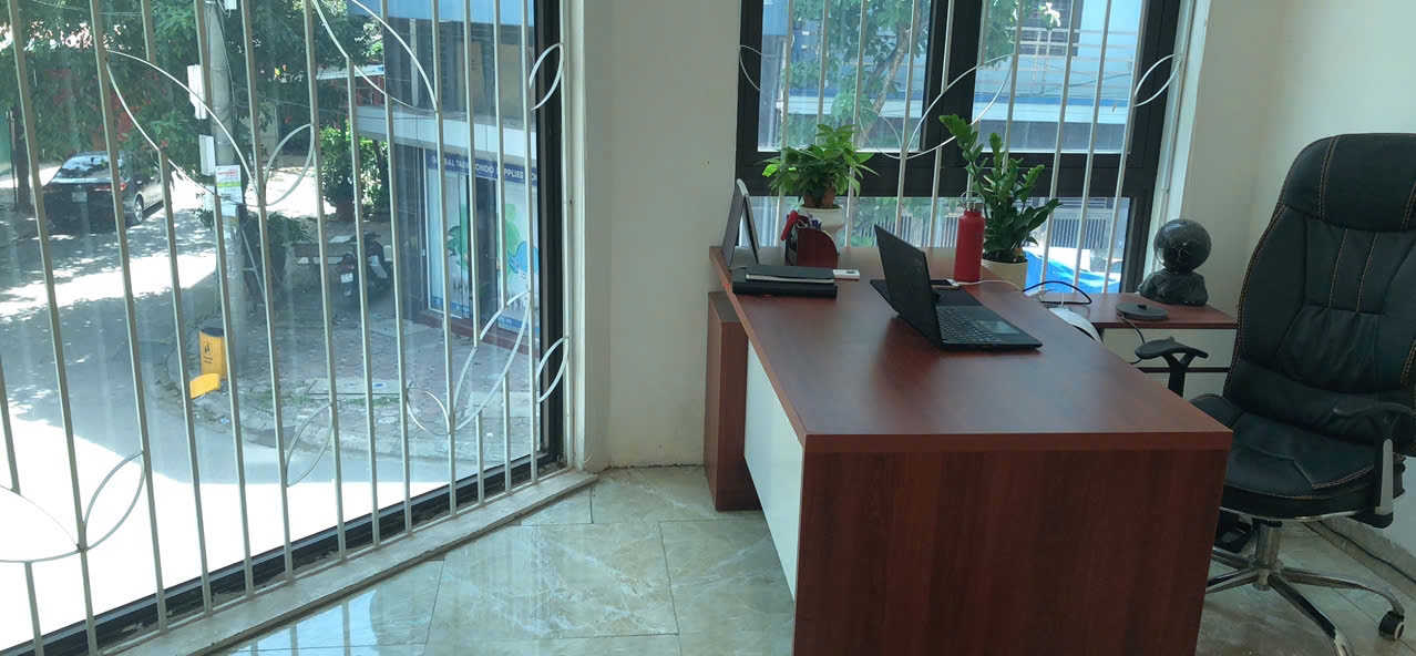 chính chủ cho thuê văn phòng 2 tầng, đủ nội thất, khu Dịch Vụ Tây Nam Linh Đàm - Ảnh 1