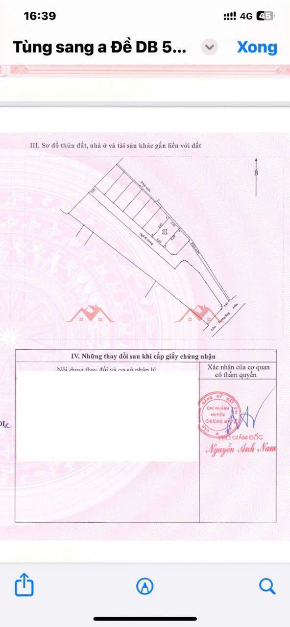 CHÍNH CHỦ BÁN LÔ ĐẤT 42,8M TẠI TIÊN PHƯƠNG-CHƯƠNG MỸ-HÀ NỘI - Ảnh 4