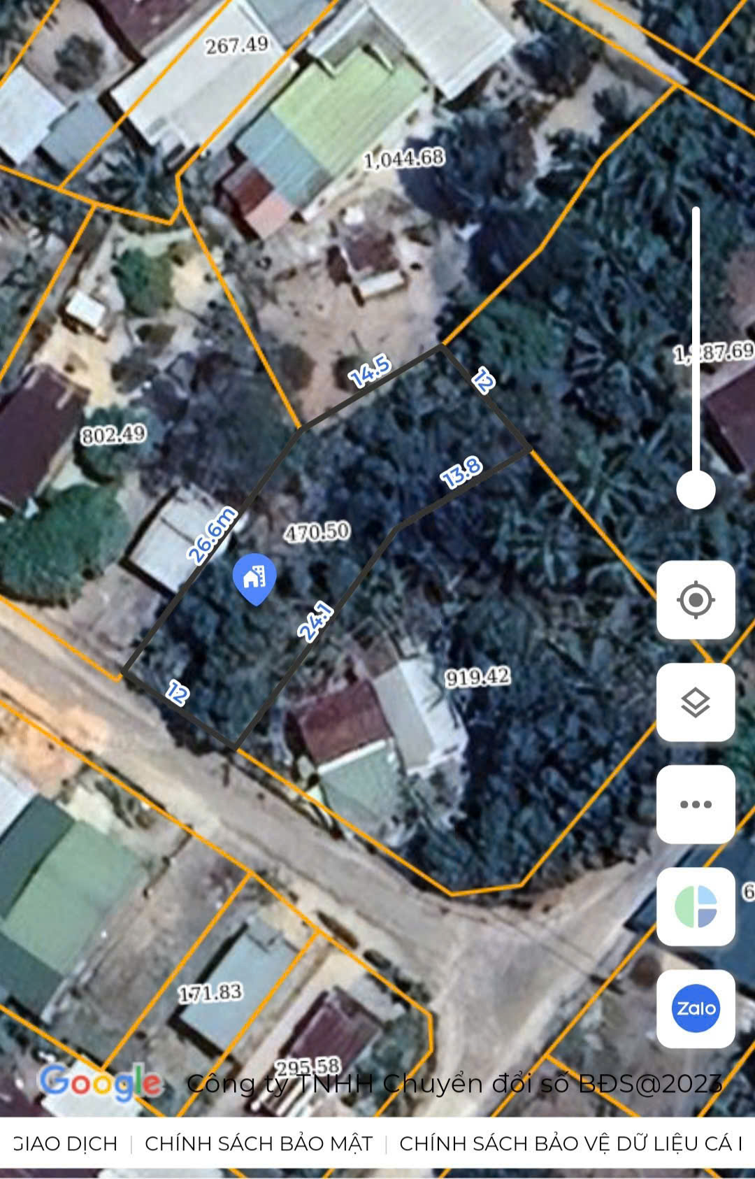 BÁN LÔ ĐẤT 471m² CHÍNH CHỦ TẠI CAM TÂN, CAM LÂM – GIÁ TỐT, CÓ THƯƠNG LƯỢNG. - Ảnh chính