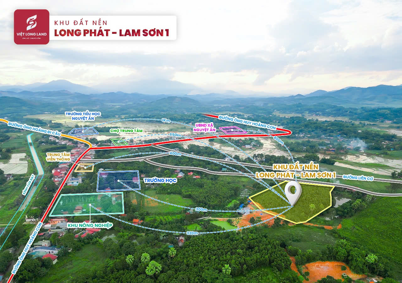 🔥 SIÊU PHẨM ĐẤT NỀN LONG PHÁT - LAM SƠN 1  Sổ Đỏ Riêng, Giá Chỉ Từ 120 Triệu/Lô, Cơ Hội Sinh Lời - Ảnh chính