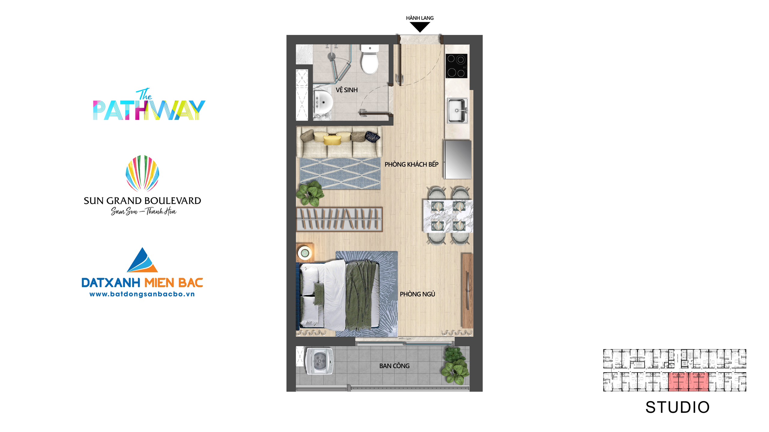 Căn hộ nghỉ dưỡng nhìn biển Sầm Sơn - sổ đỏ lâu dài -1.5 tỷ - Ảnh 1
