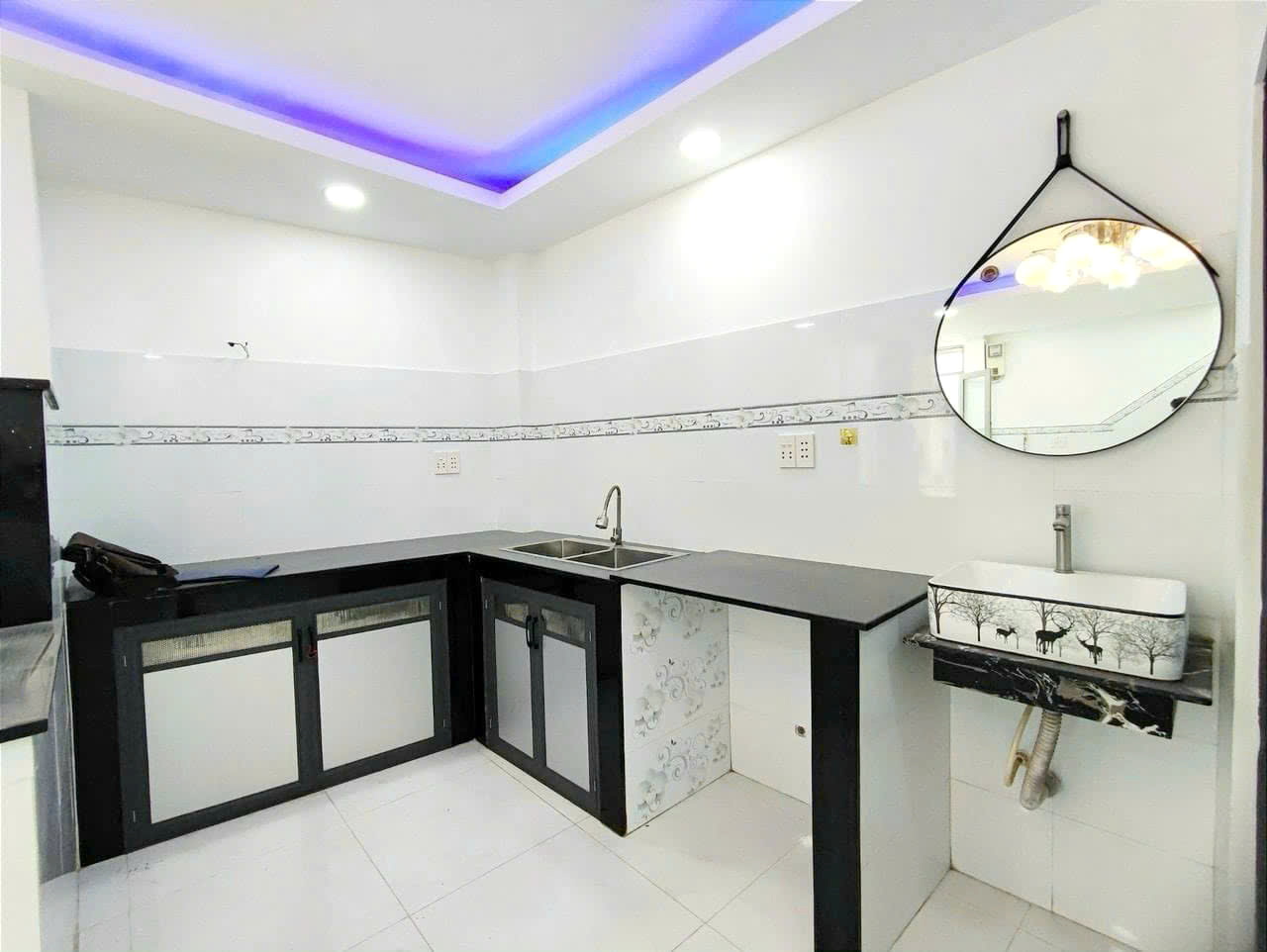 Nhà 2 tầng hẻm 314 Âu Dương Lân P3Q8. Giá 3,5 tỷ TL - Ảnh 1