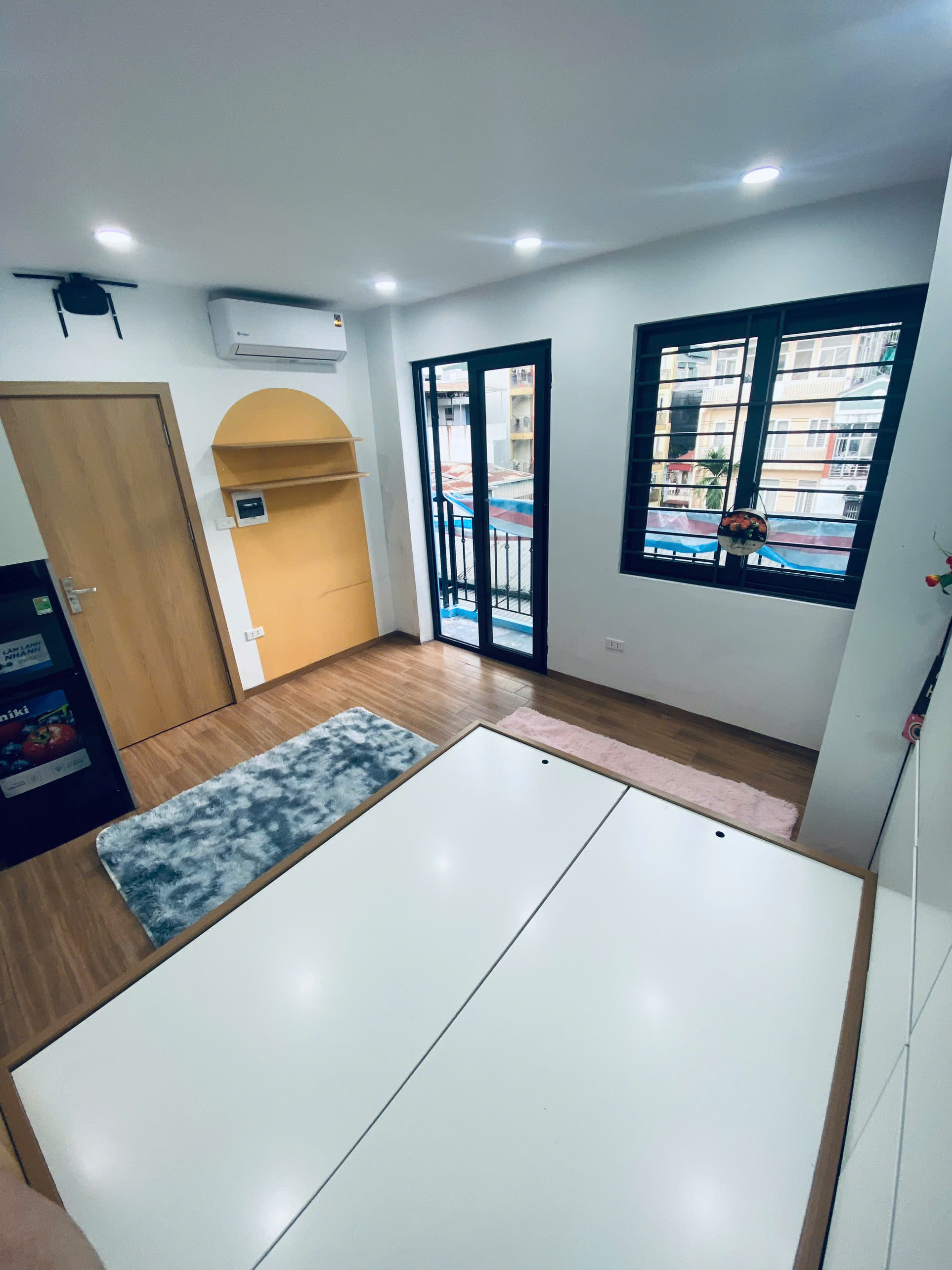 (Cực hiếm) Căn hộ Studio 25m2 cao cấp mới khai trương tại ngõ 103 Pháo Đài Láng - Nội thất cao cấp - Ảnh chính