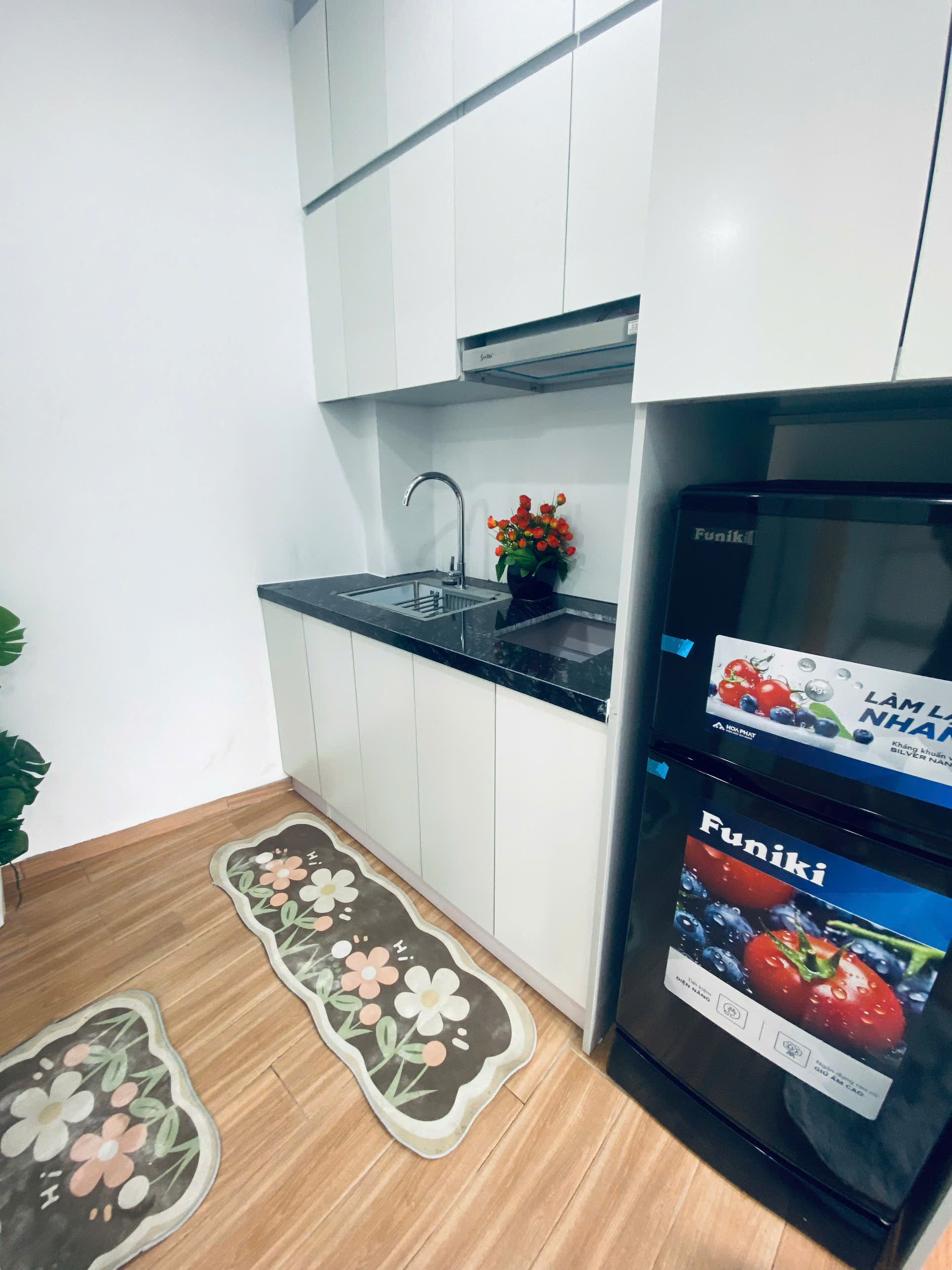 (Cực hiếm) Căn hộ Studio 25m2 cao cấp mới khai trương tại ngõ 103 Pháo Đài Láng - Nội thất cao cấp - Ảnh 3