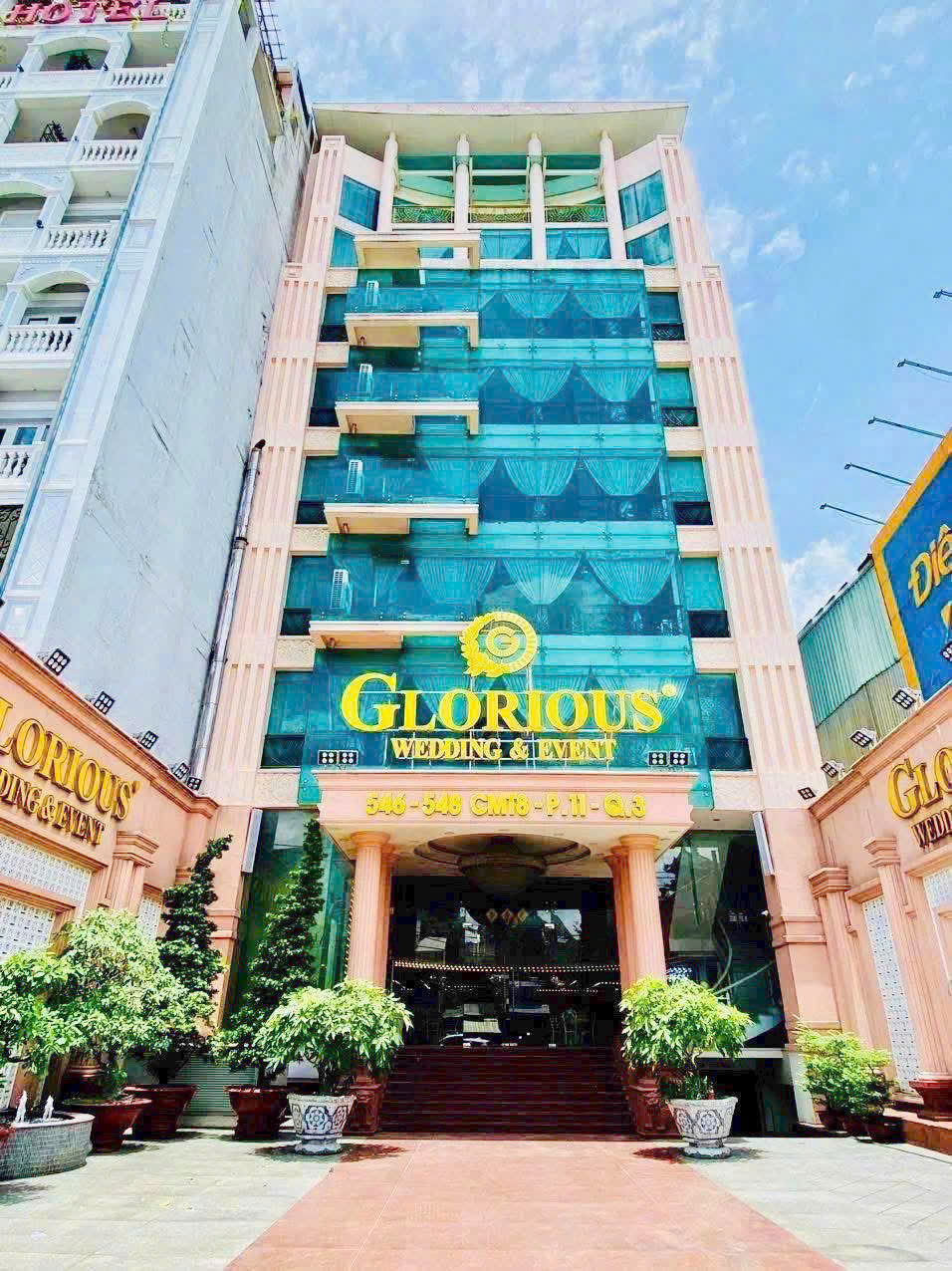 Tòa Văn Phòng 546 - 548 Cách Mạng Tháng 8, Quận 3 - 2 Hầm 10 Tầng - DT: 668m2, Giá: 450 Tỷ - Ảnh chính