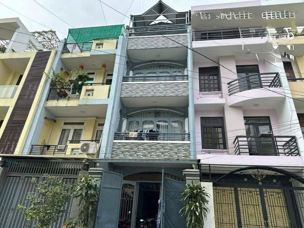 MẶT TIỀN 4 TẦNG - ĐƯỜNG NHỰA 10M- KINH DOANH - LÀM VĂN PHÒNG- KHU NAM HÙNG VƯƠNG - BÌNH TÂN - 5PN( - Ảnh 1