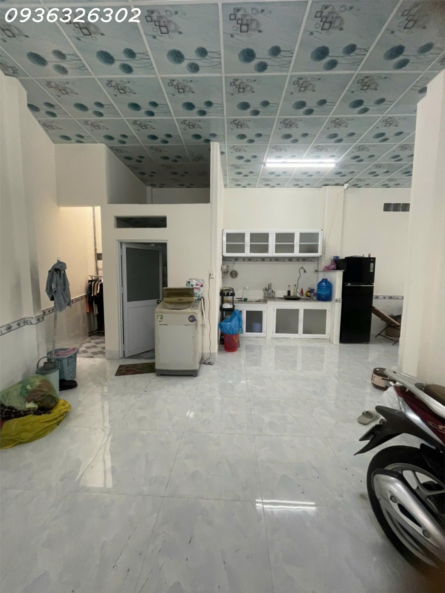 Nhà Mặt Tiền Nhựa Tân Hiệp Hóc môn 110m2 Ngang 6m - Ảnh 1