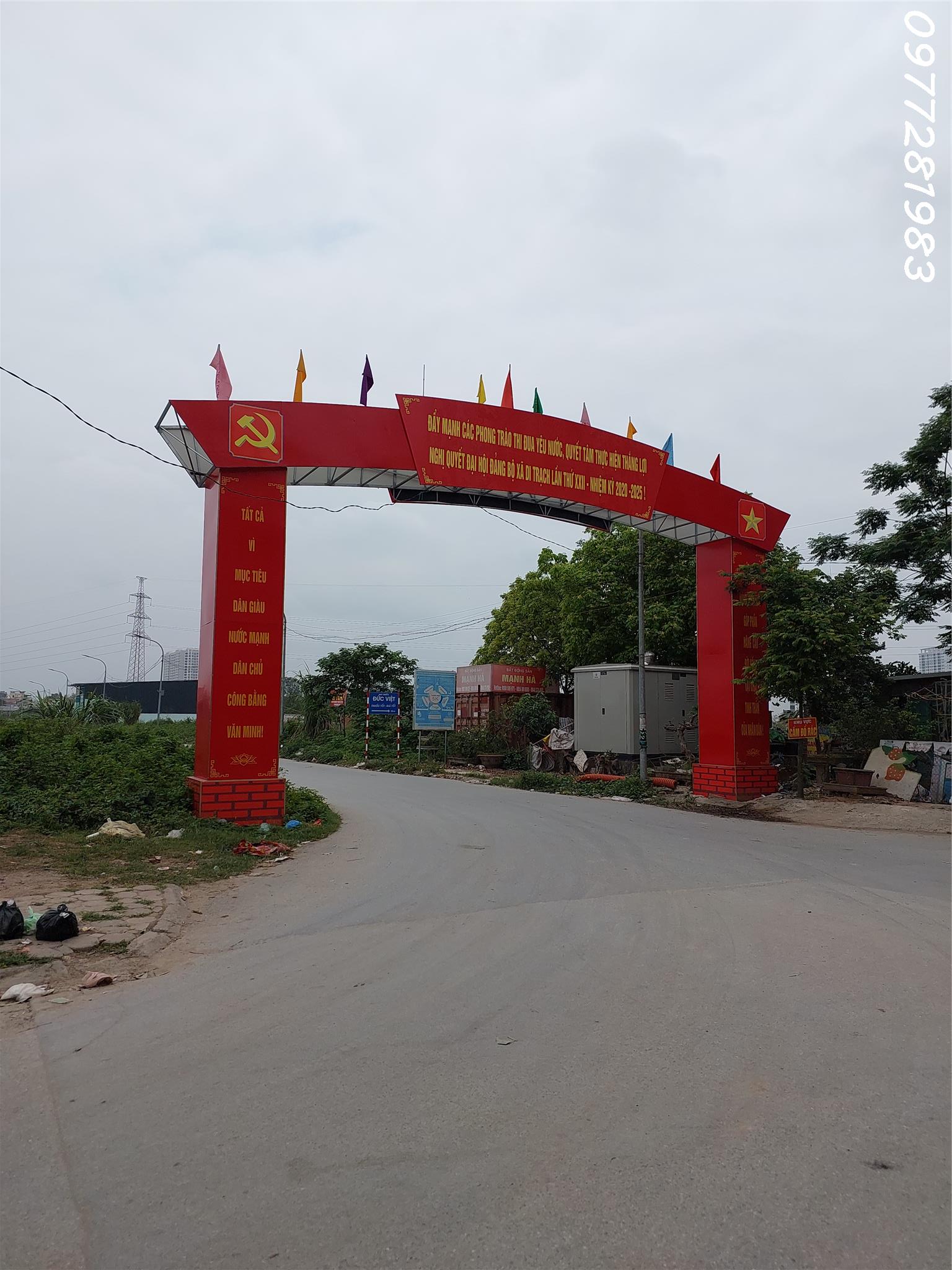 Cắt lô đất đẹp Cạnh Nhổn, ô tô giá chỉ 80.x triệu - Ảnh chính