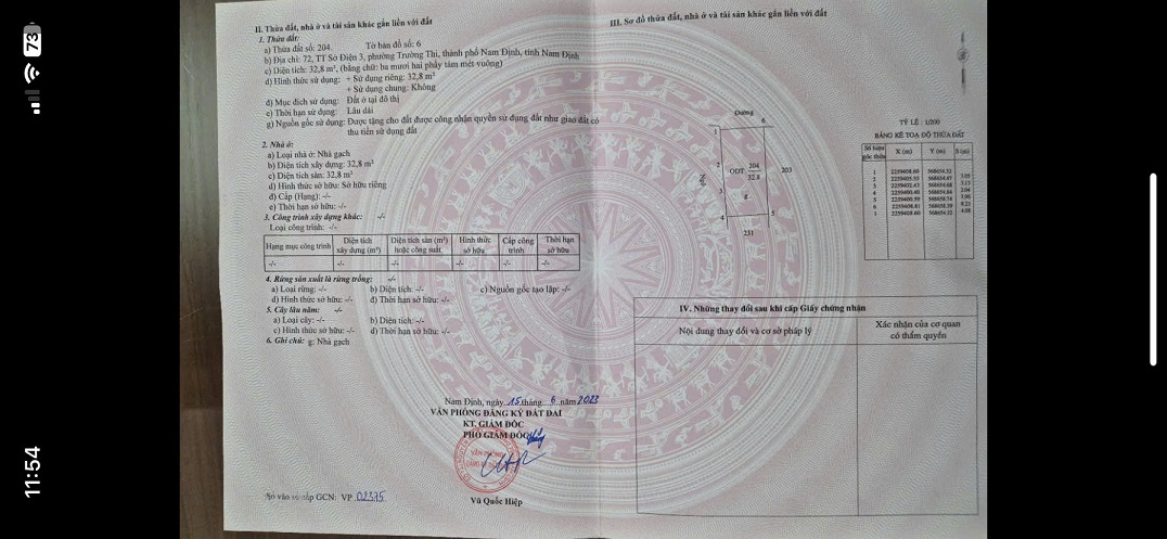 CHÍNH CHỦ BÁN NHÀ 2.5 TẦNG TẠI NGÁCH 5, NGÕ 114 ĐƯỜNG NGUYỄN KHUYẾN – TP NAM ĐỊNH - Ảnh 4