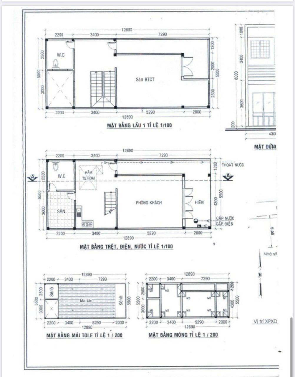 8. NHÀ SỔ HỒNG -SONG SINH- THẠNH XUÂN 48 - 47M2/căn,3 pn- ĐƯỜNG 4,5M THÔNG 2,68 tỷ /căn , 5 tỷ 3 / - Ảnh 4