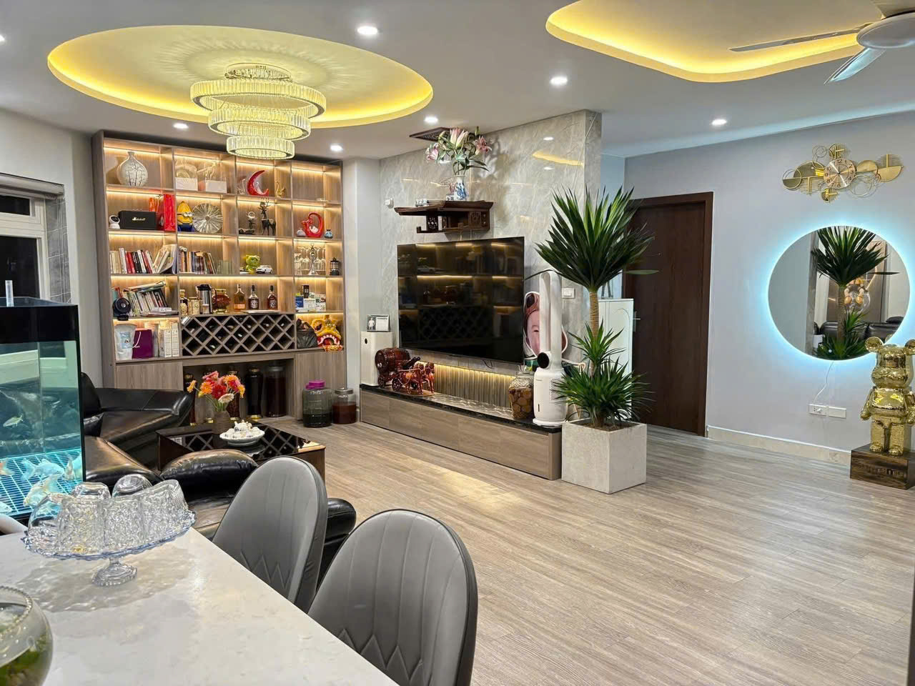 Bán căn hộ chung cư Vật Tư Du Lịch, Phố Trần Thủ Độ,Hoàng Mai 91m2, 2 ngủ giá 5.5 tỷ - Ảnh 1