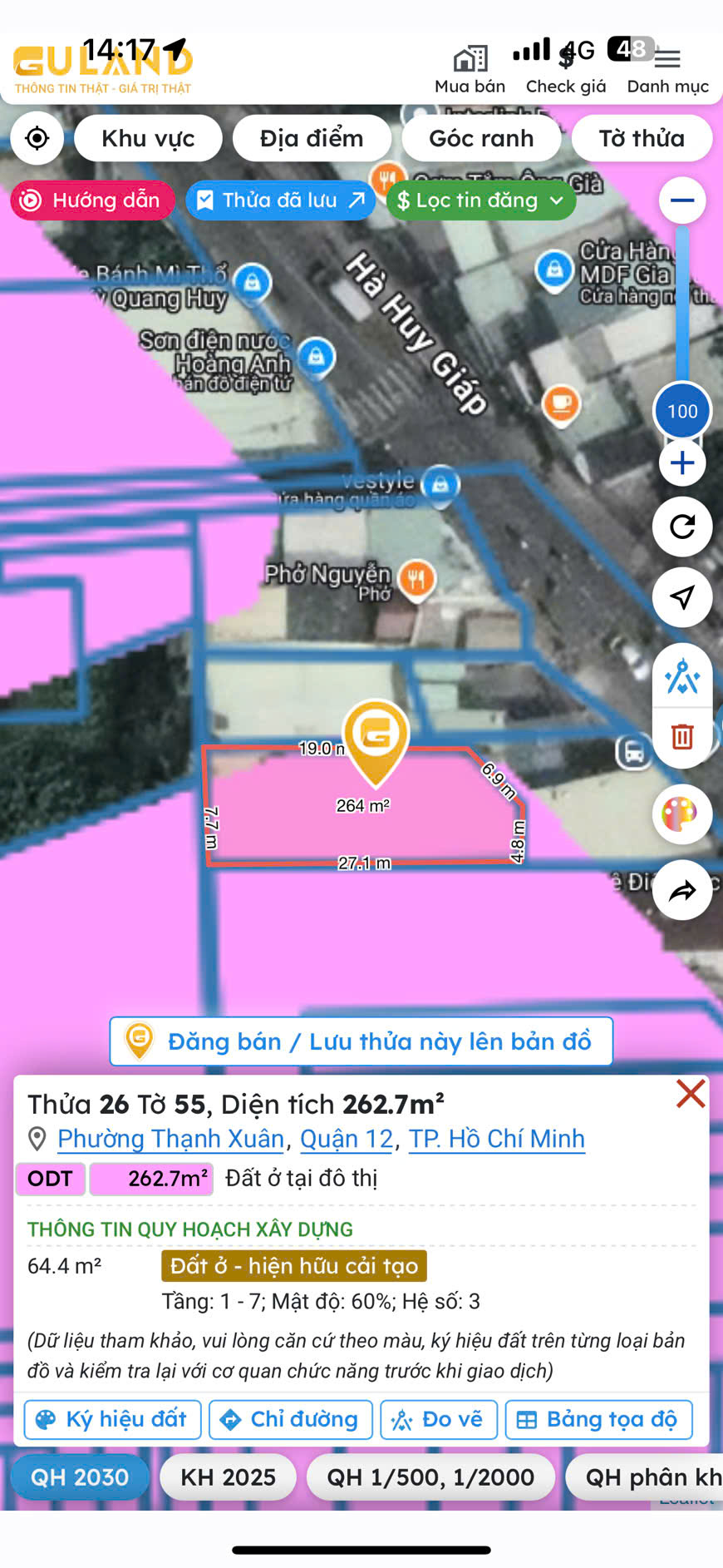 Bán Gấp Nhà  mặt tiền đường Hà Huy Giáp, Thạnh Xuân Q12, 268m2  chỉ 21 tỷ - Ảnh 2