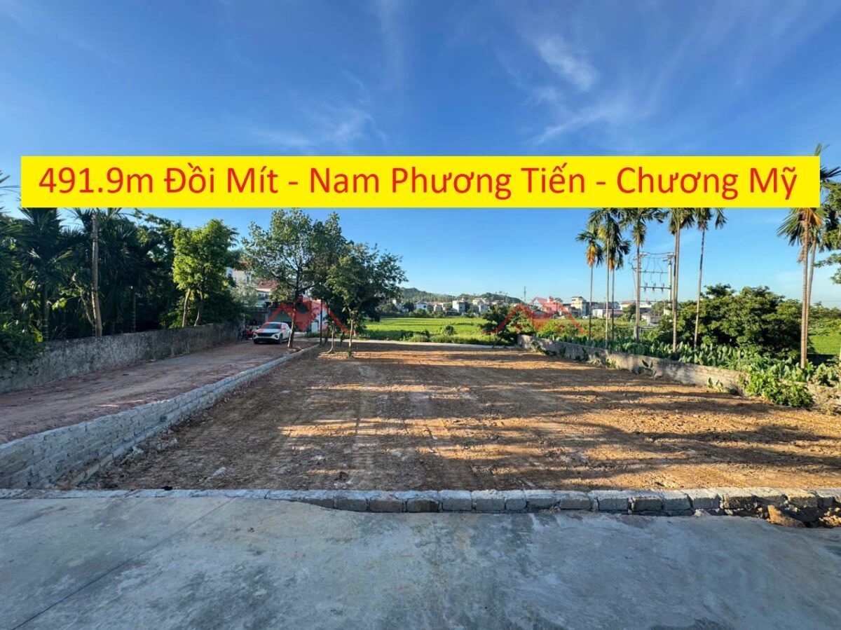 CHÍNH CHỦ BÁN LÔ ĐẤT 491,9M TẠI NAM PHƯƠNG TIẾN-CHƯƠNG MỸ-HÀ NỘI - Ảnh chính