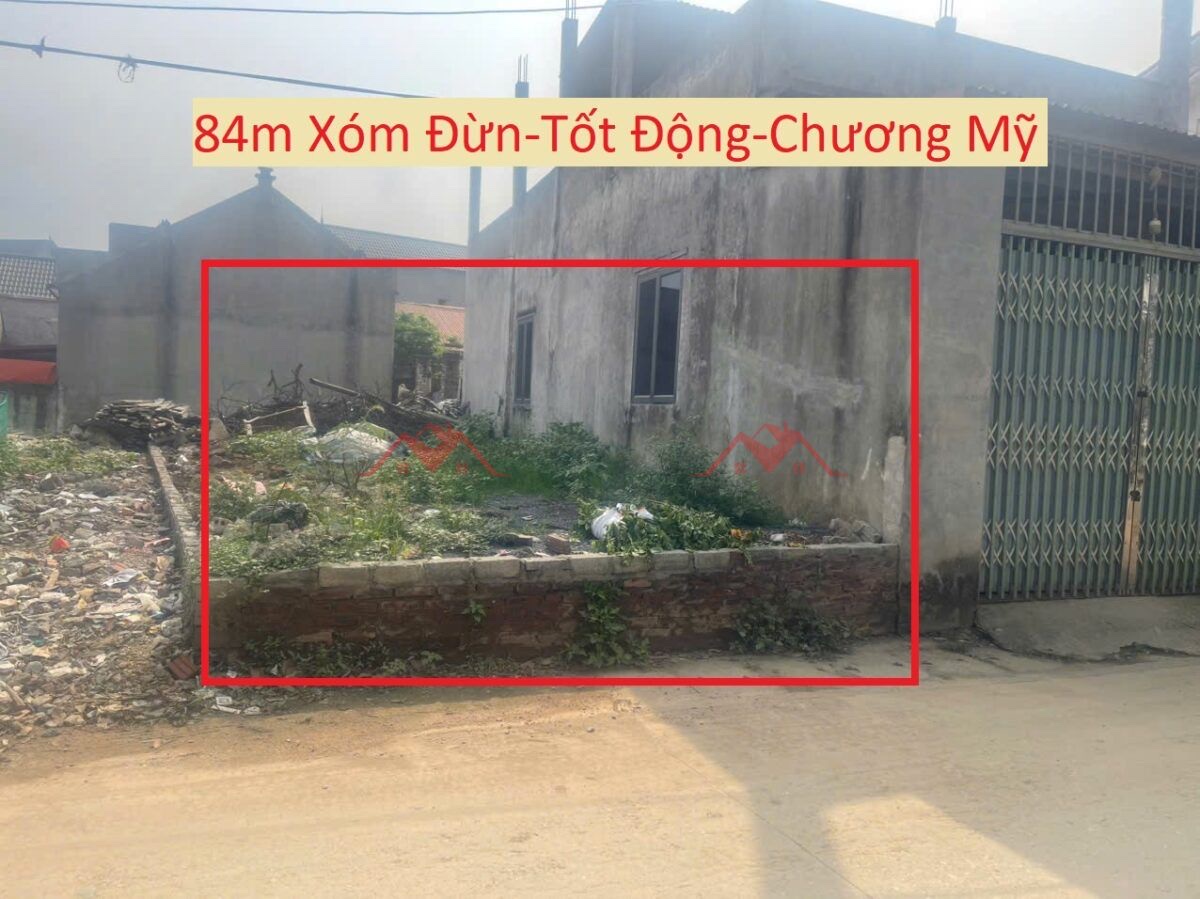 CHÍNH CHỦ BÁN LÔ ĐẤT 84M TẠI TỐT ĐỘNG-CHƯƠNG MỸ-HÀ NỘI - Ảnh chính