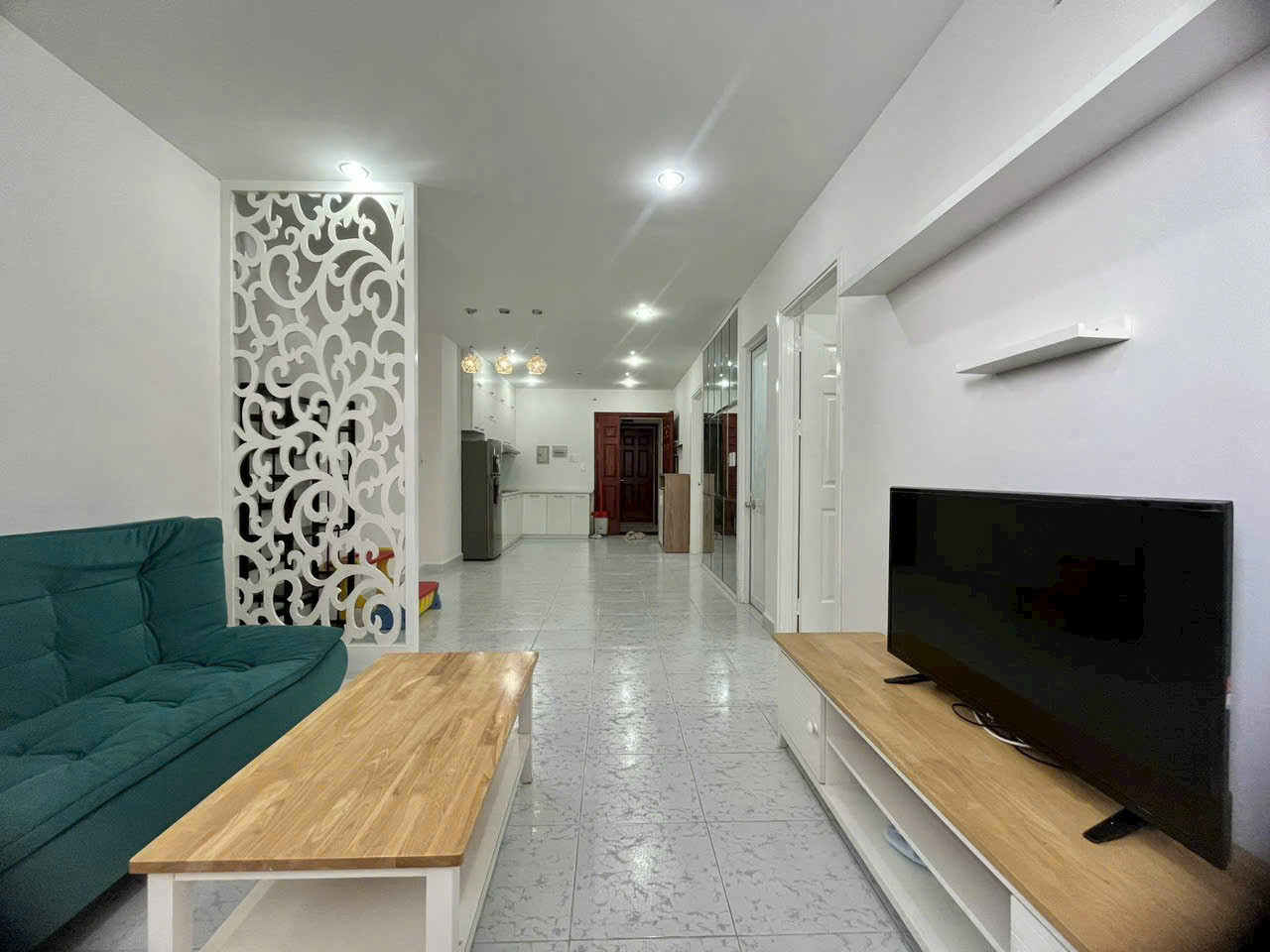 Cho thuê chung cư Thanh Bình Plaza mới tinh, 2pn, 2wc chỉ 7,5tr - Ảnh chính