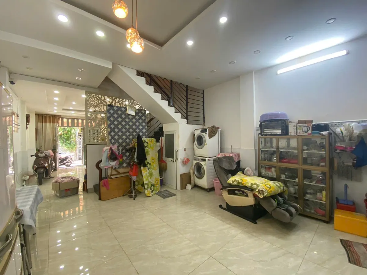 BÁN GẤP NHÀ HẺM 48 Nguyễn Háo Vĩnh 62 MÉT GIÁ 5.65 tỷ Tân Phú Hồ Chí Minh Vị trí ngay Gò Dầu phường - Ảnh 1