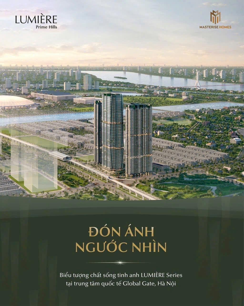 Căn hộ LUMIÈRE - Masterise Homes tại Vinhomes Cổ Loa – Trả chậm 10%/quý, miễn phí QL 24 tháng - Ảnh chính