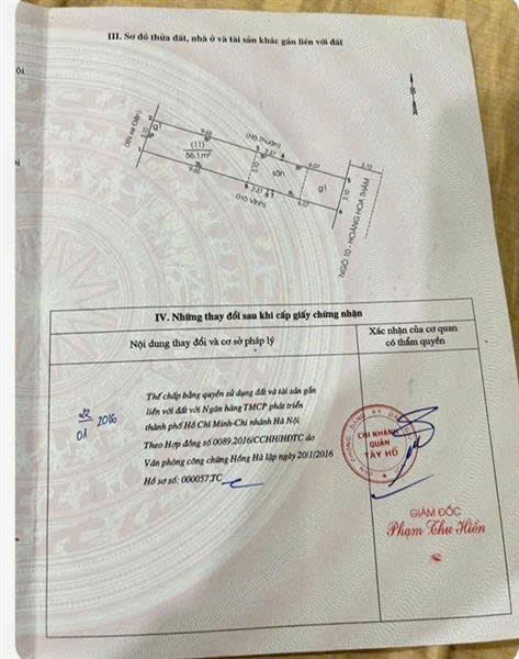 Bán nhà riêng tại Đường Hoàng Hoa Thám, Tây Hồ, Hà Nội diện tích 56,1m2 giá 8,1 Tỷ - Ảnh chính