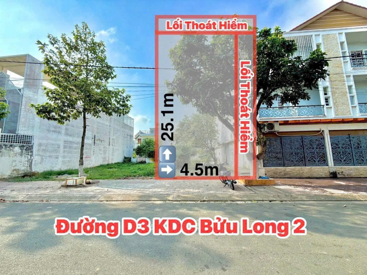 Bán lô đất đẹp, KDC Bửu Long, vị trí đẹp, diện tích lớn giá rẻ - Ảnh chính