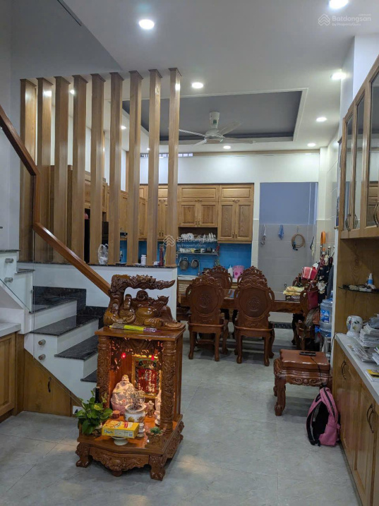 BÁN NHÀ KDC AN SƯƠNG 4x18M ĐÚC 3 TẤM  P. TÂN HƯNG THUẬN, Q12. - Ảnh 1