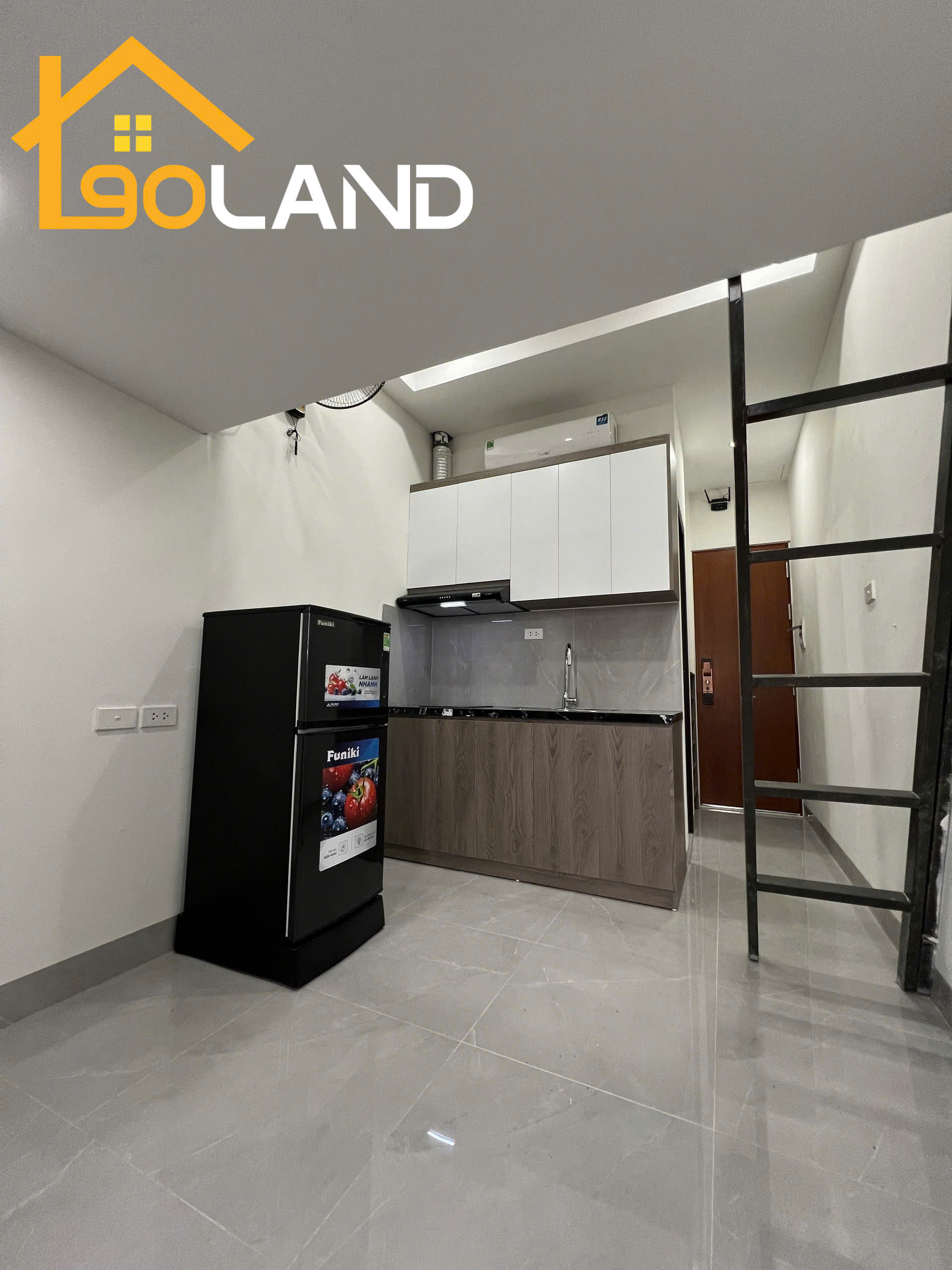 (Cực hiếm) Căn hộ Gác xép cao cấp 22m2 mới khai trương tại ngõ 168 Kim Giang - Có máy giặt riêng - Ảnh 1