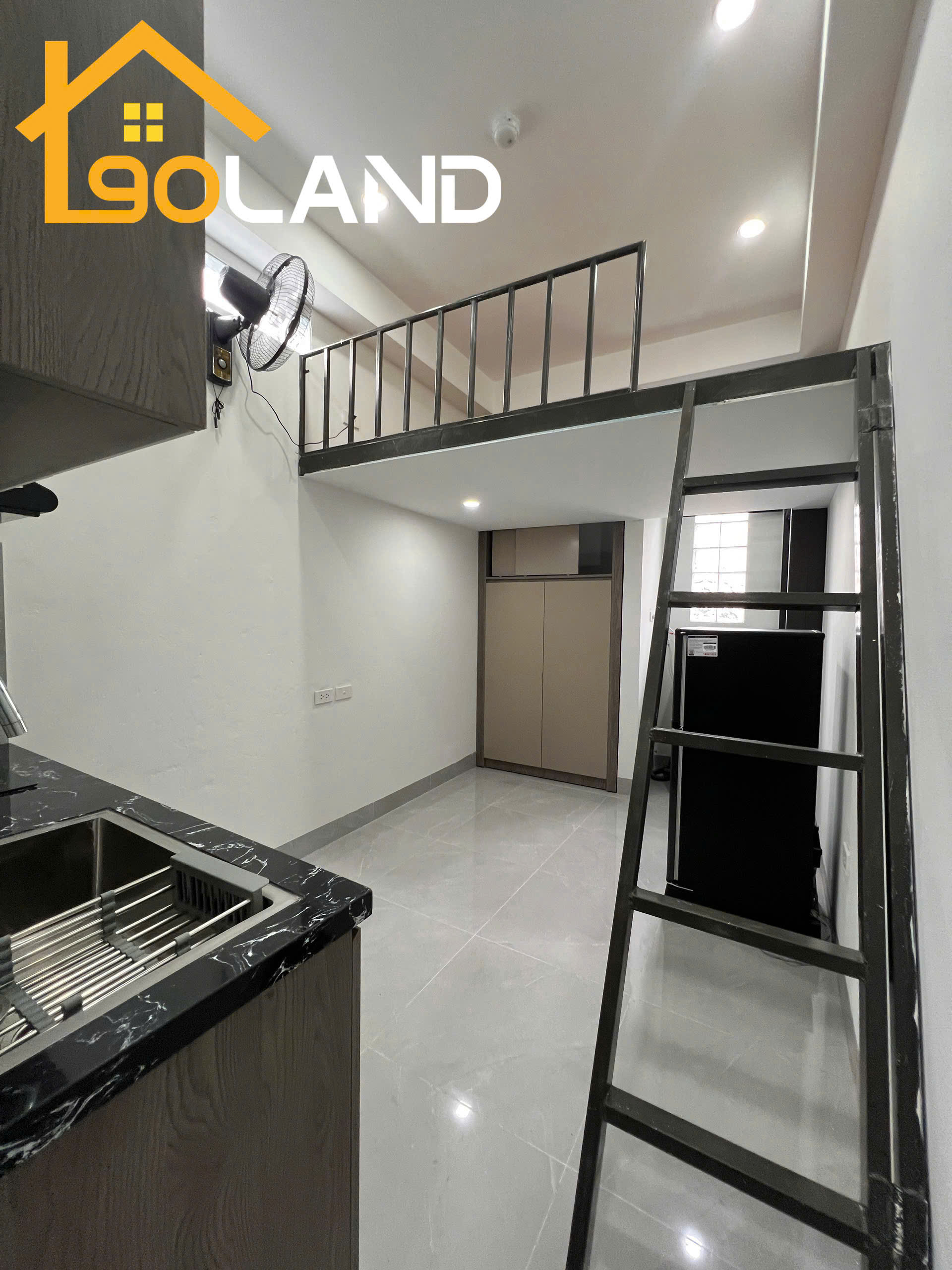 (Cực hiếm) Căn hộ Gác xép cao cấp 22m2 mới khai trương tại ngõ 168 Kim Giang - Có máy giặt riêng - Ảnh 2
