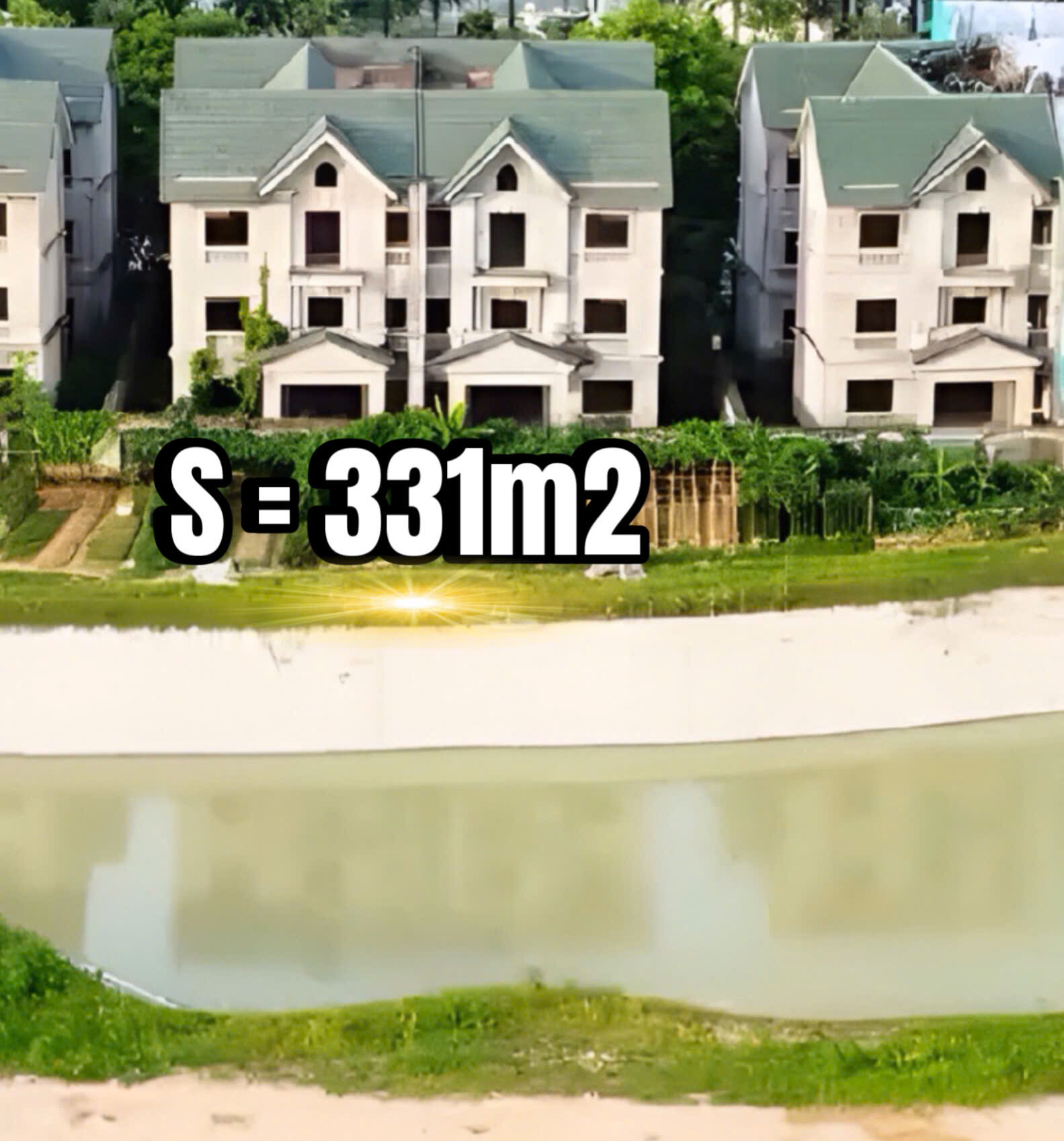BÁN BT MẶT HỒ SIÊU HIẾM - CIPUTRA - MẶT HỒ, 2 MẶT CÔNG VIÊN, CHỈ 165 TỶ! - Ảnh 1