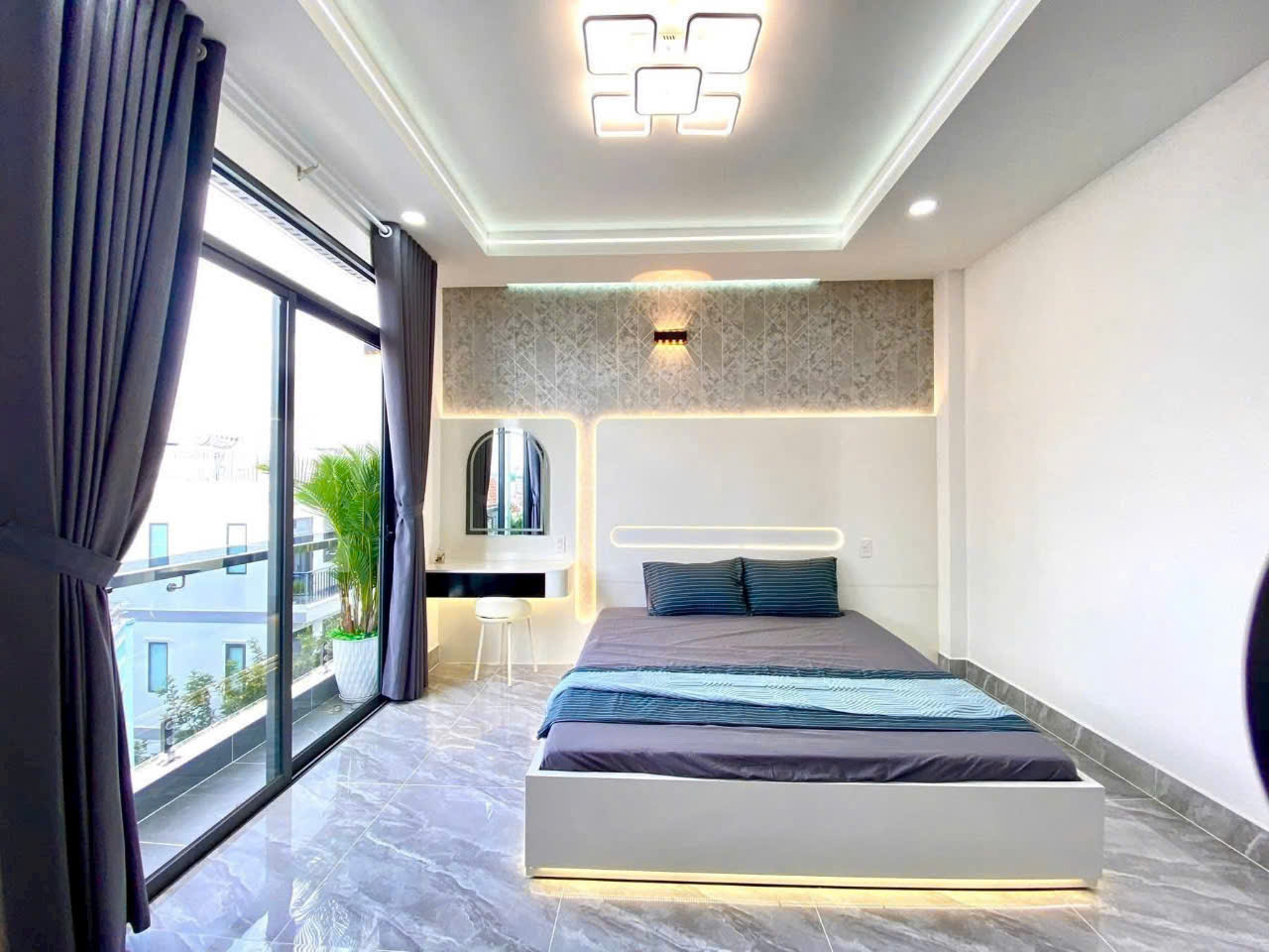 NHÀ PHỐ NGANG 5M – FULL NỘI THẤT XỊN – ĐƯỜNG XE HƠI – THỚI AN 16, Q.12 - Ảnh 2
