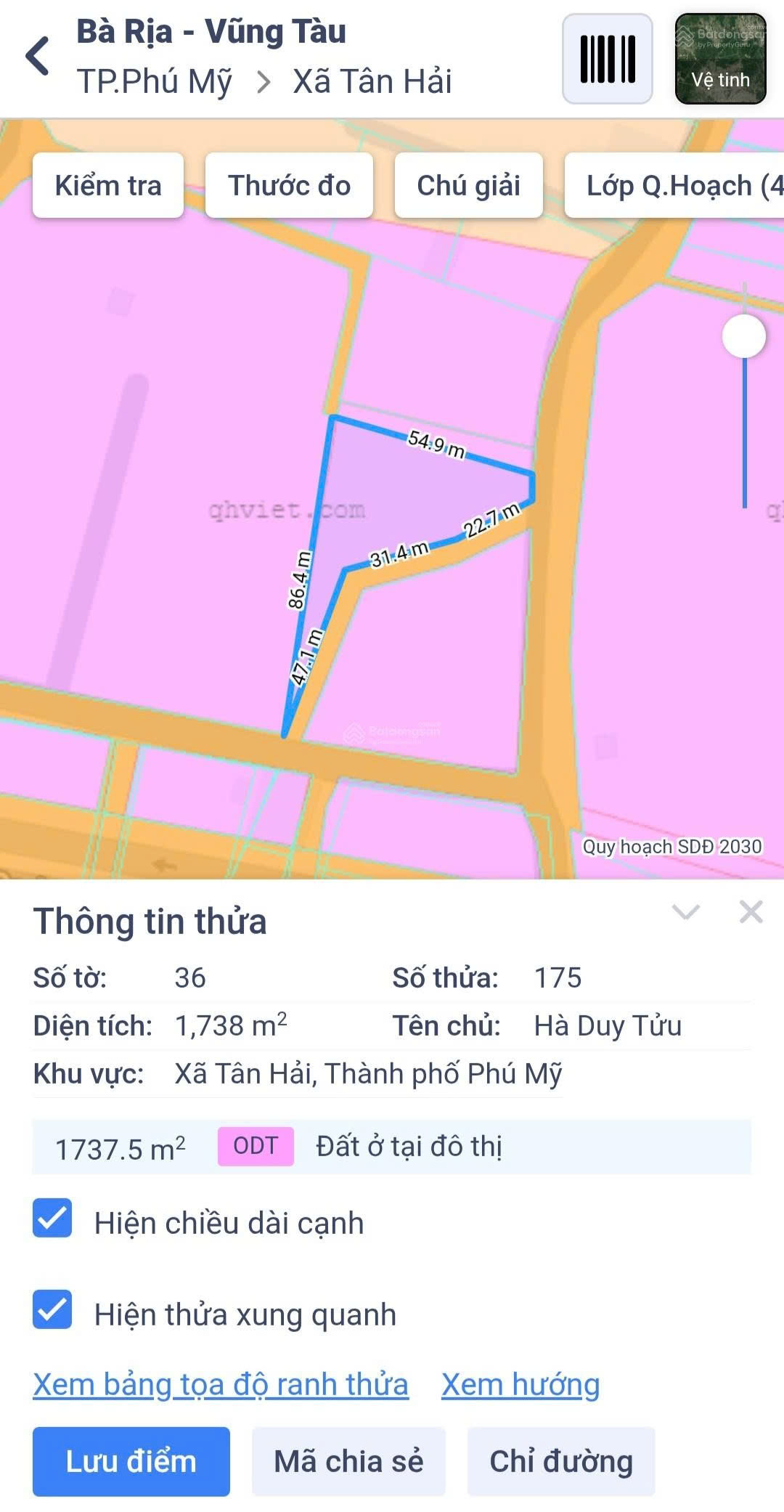 Chủ gửi bán nhanh lô đất DT 5440,8m2 hiện trạng đất CLN, tuyến tránh xã Tân Hải, - Ảnh 2
