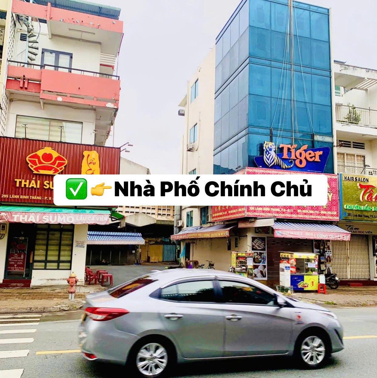 **xíu xíu 27 TỶ_Lô Góc 3 Mặt Tiền KD Cực Đỉnh Lãnh Binh Thăng64m2, 5Tầng Thang máy. - Ảnh 1