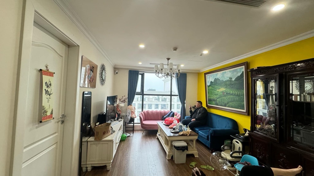 Bán CC Dương Văn Bé 107m2, 3N2VS, view sông hồng, nội thất đẹp. Giá 7,7 tỷ - Ảnh 2
