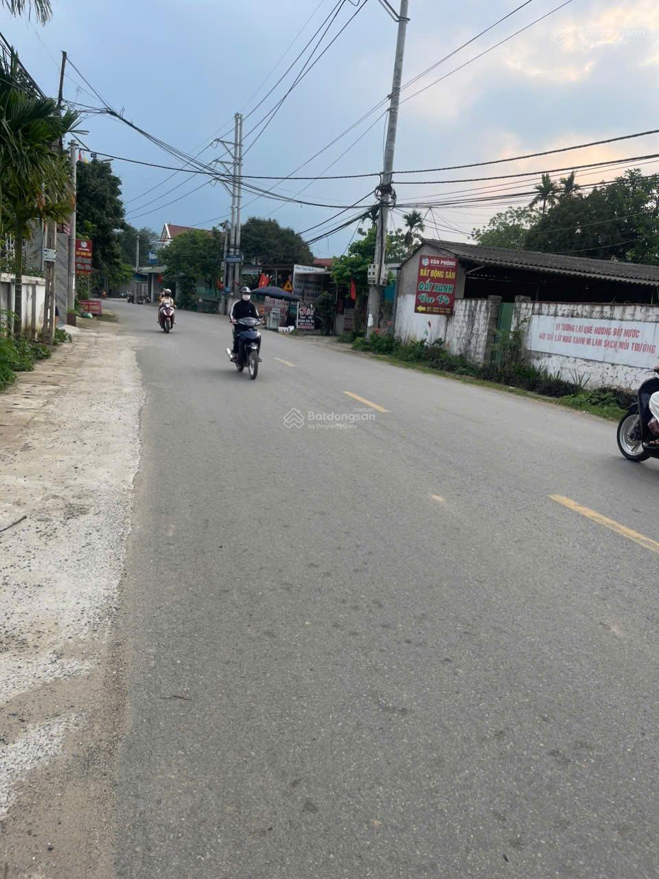 Chính chủ cần bán đất mặt đường nhựa 4 làn xe, trục chính xã Vân Hoà - sổ đỏ chính chủ - Ảnh 3