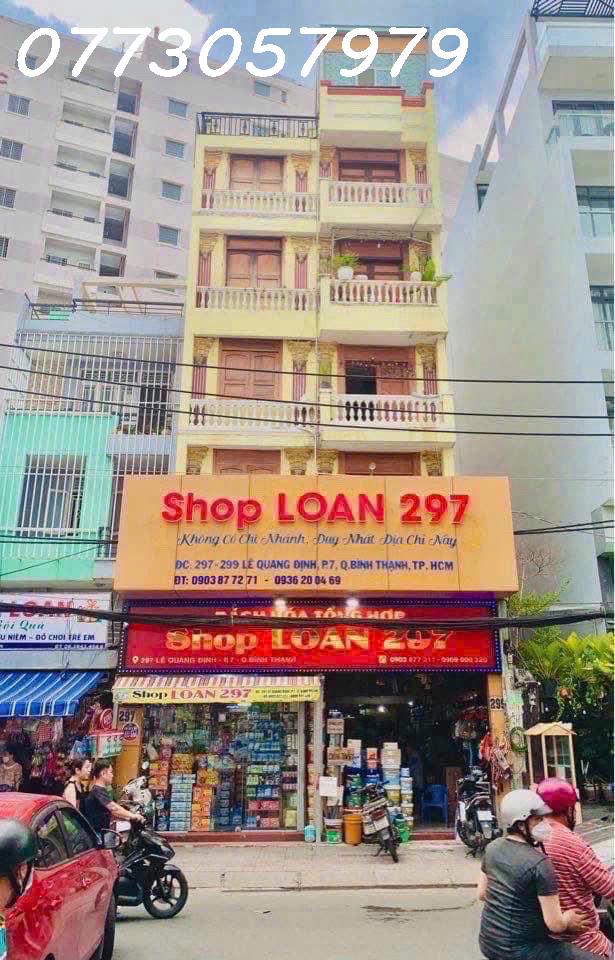 BÁN NHÀ MẶT TIỀN LÊ QUANG ĐỊNH – P.7, BÌNH THẠNH 7X20M - Ảnh chính